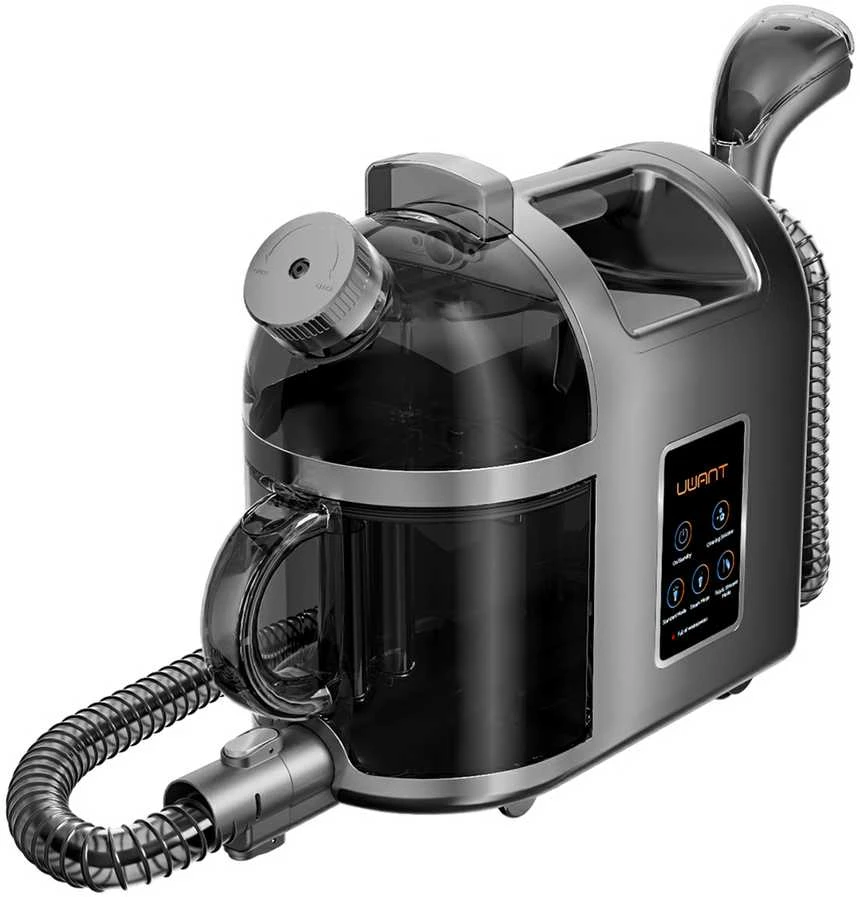 UWANT B200 12000Pa 1900W skalbimo dulkių siurblys su Deep Cleaning valymo garais funkcija - pilka