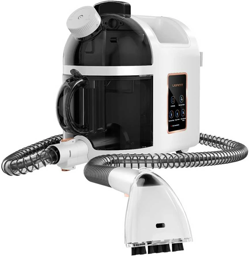 UWANT B200 12000Pa 1900W plovimo dulkių siurblys su giluminio valymo garais funkcija – baltas