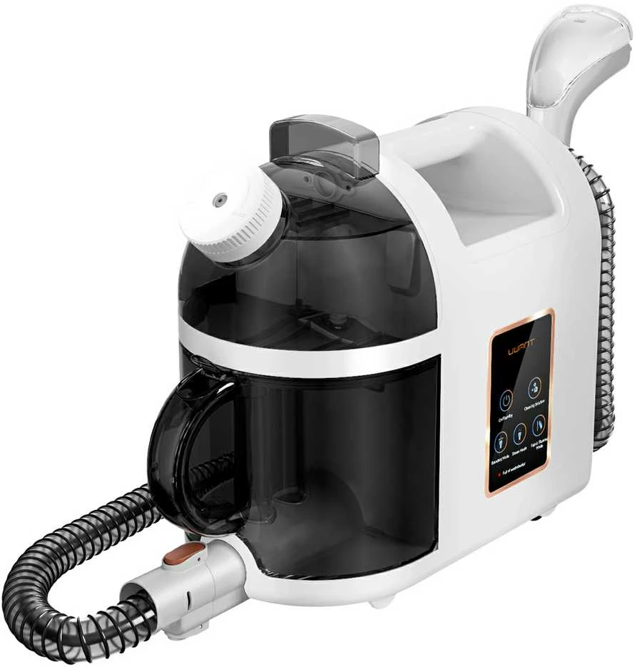 UWANT B200 12000Pa 1900W plovimo dulkių siurblys su giluminio valymo garais funkcija – baltas