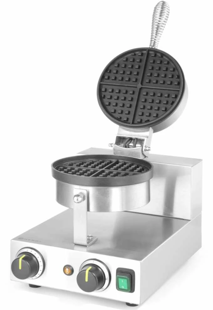 Viena apvali vaflinė belgiškiems vafliams TEFLON, skersmuo. 190 mm – Hendi 212172