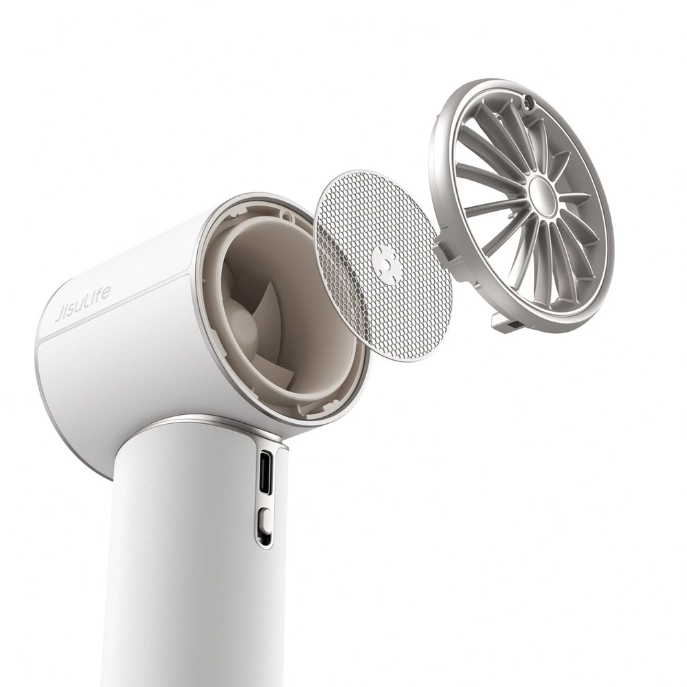 Ventiliatorius JisuLife Handheld Fan Pro1 Mini Starry Baltas