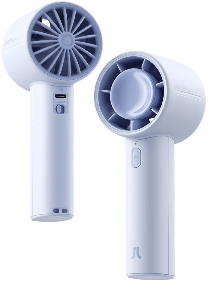 Ventiliatorius Jisulife Handheld Fan 10 4000mAh Portable USB Fan - Mėlyna