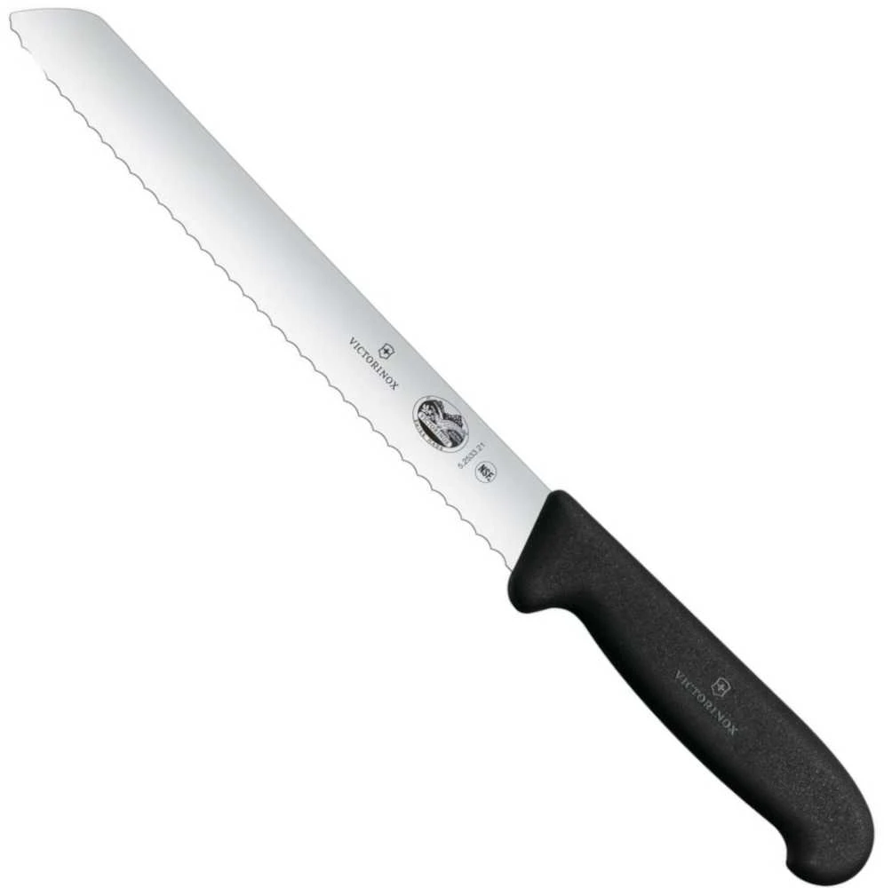 Virtuvinis peilis duonai Victorinox Fibrox 5.2533.21 21 cm