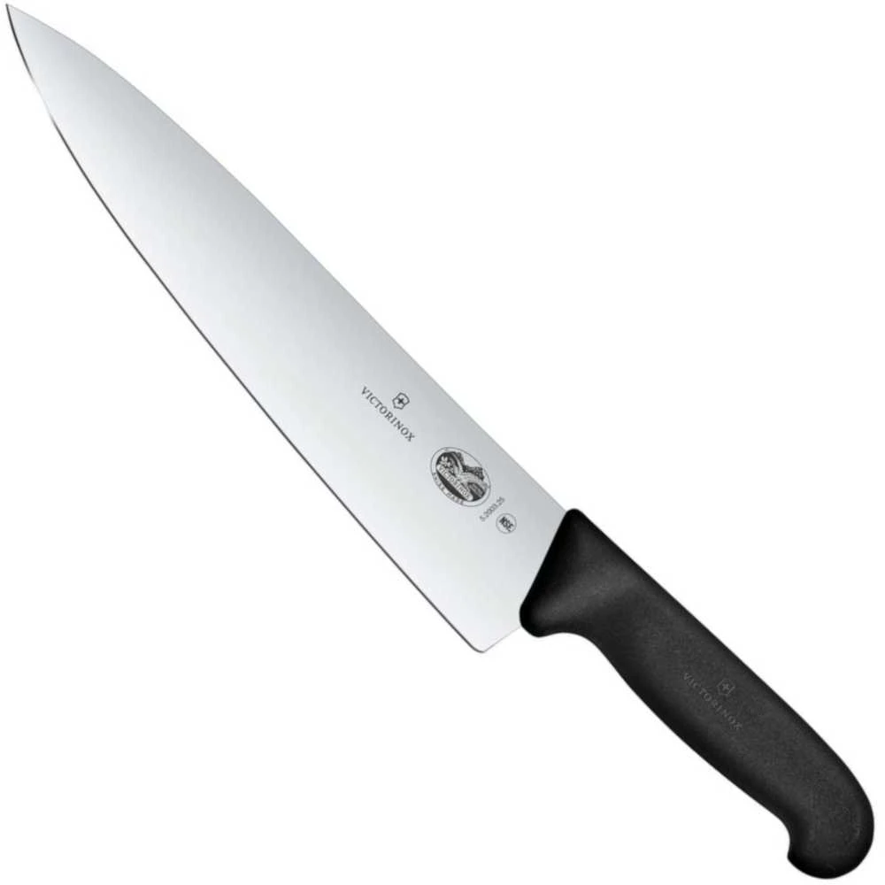 Virtuvinis peilis Victorinox Fibrox 5.2003.25 juodas, 25cm