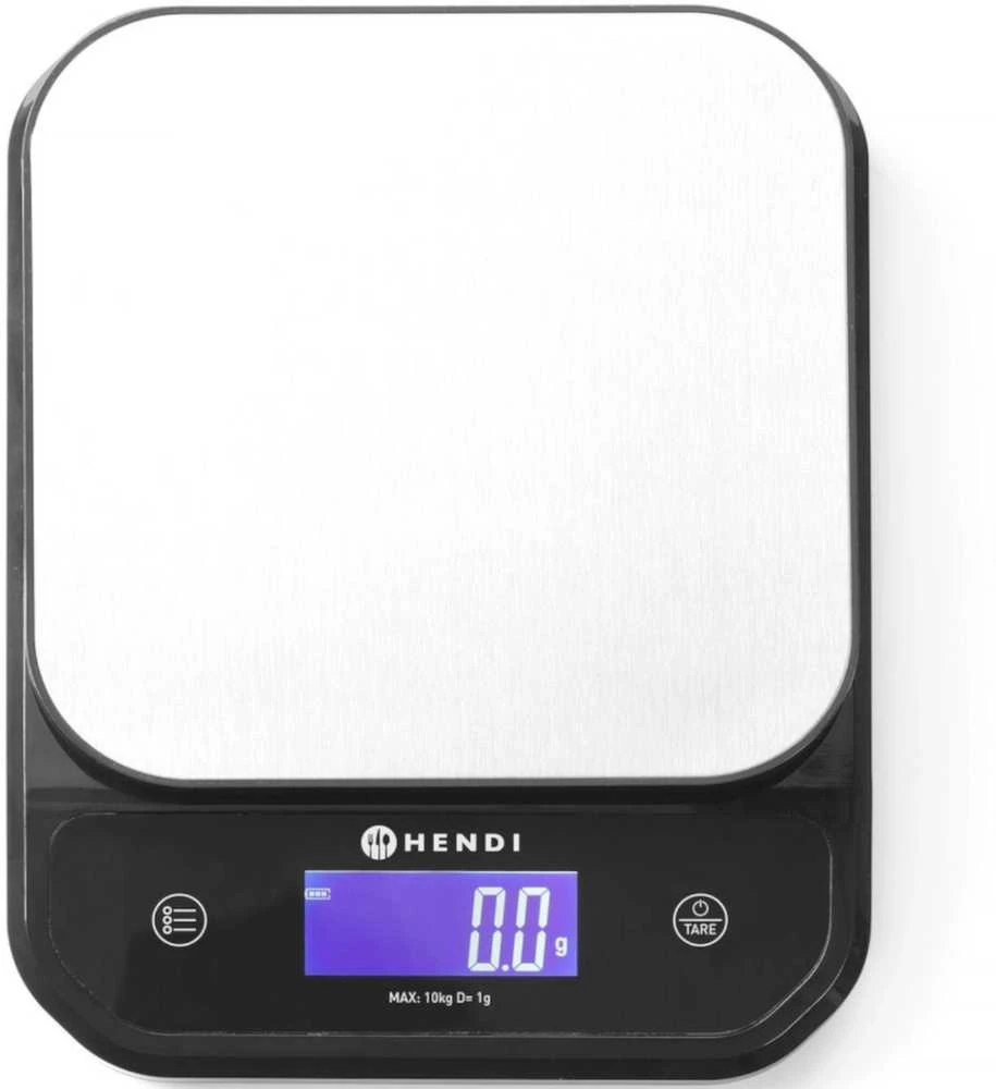 Elektroninės virtuvinės svarstyklės 10 000 g / 1 g - Hendi 580028