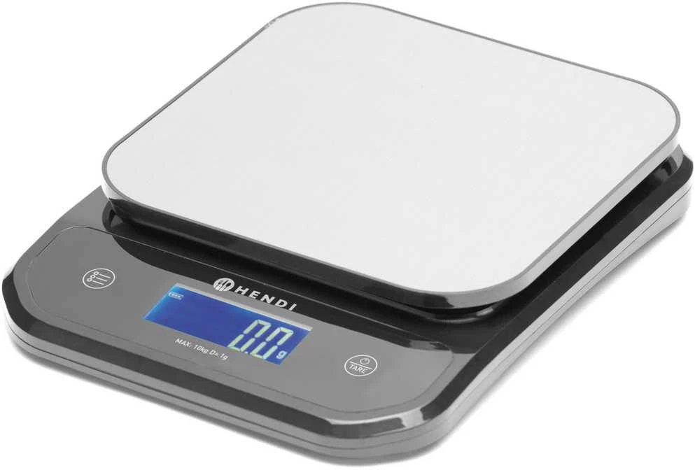 Elektroninės virtuvinės svarstyklės 10 000 g / 1 g - Hendi 580028