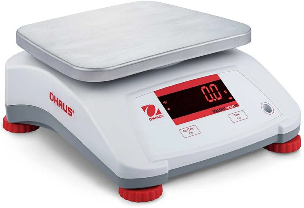 Virtuvinės svarstyklės, atsparios vandeniui IP68 VALOR 2000 30kg / 5kg - OHAUS V22PWE30T