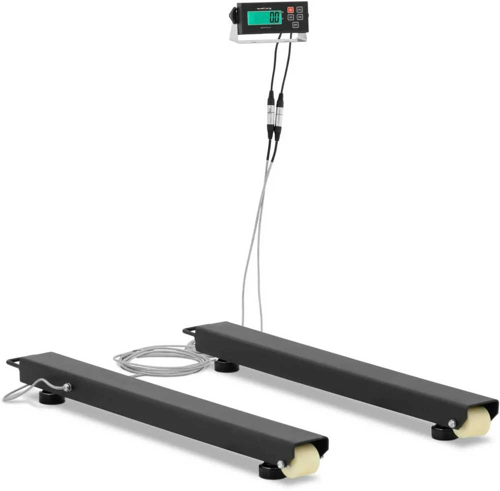 Virtuvinės svarstyklės Steinberg Systems Slydimo sijos padėklų skalė LCD 2500 / 0,5kg 1000 x 100 mm