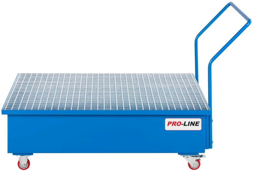 Mobilus lašų surinkimo padėklas 2 statinėms PRO-LINE 1210x810x981mm
