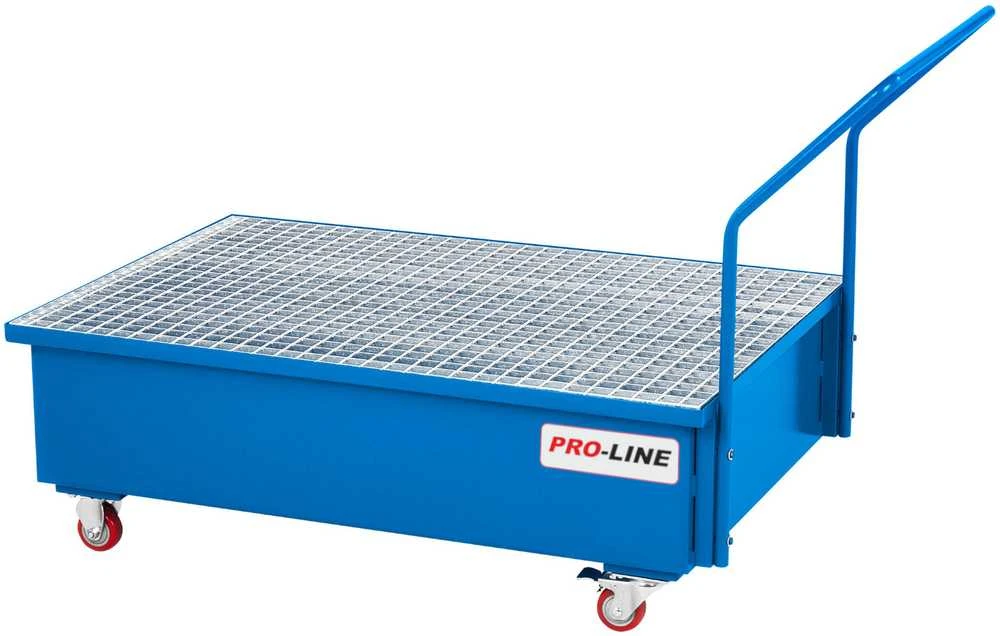 Mobilus lašų surinkimo padėklas 2 statinėms PRO-LINE 1210x810x981mm