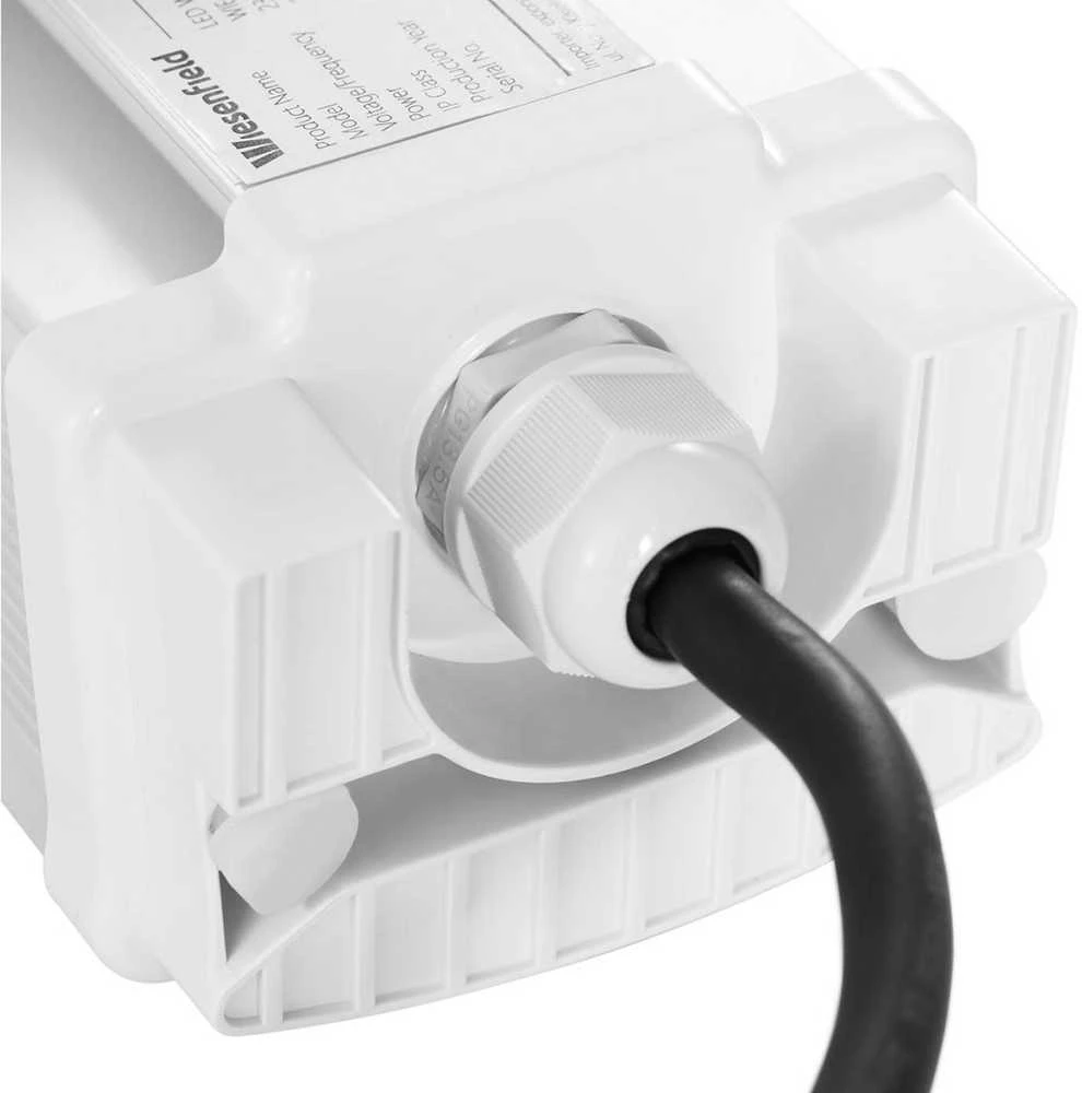 Wiesenfield LED lempos šviestuvas vandeniui atsparus hermetiškas dirbtuvių sandėliui IP65 2200 lm 60 cm 20 W