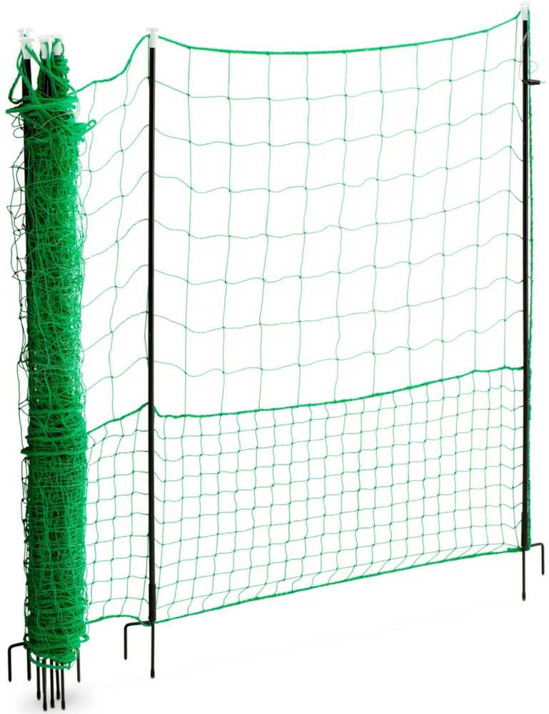 Wiesenfield Tinklinė aptvarų veisimo apsauginė tvora paukštėms vištoms 1,25 x 15 m