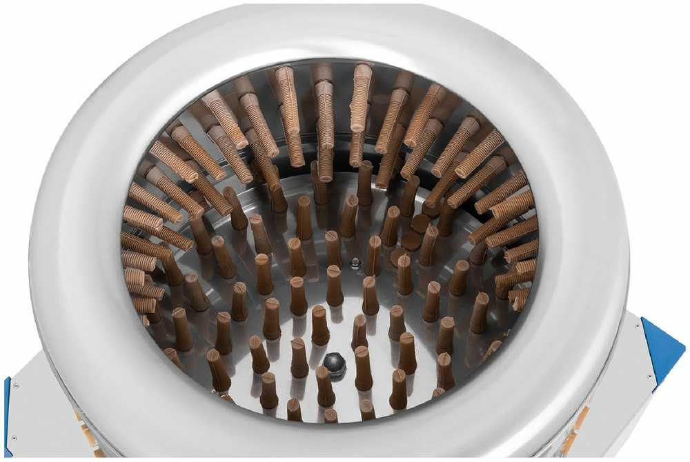 Wiesenfield Paukštienos plėšimo mašina, pešimas, plunksnų lupimas, 540 kg/h sk. 60 cm