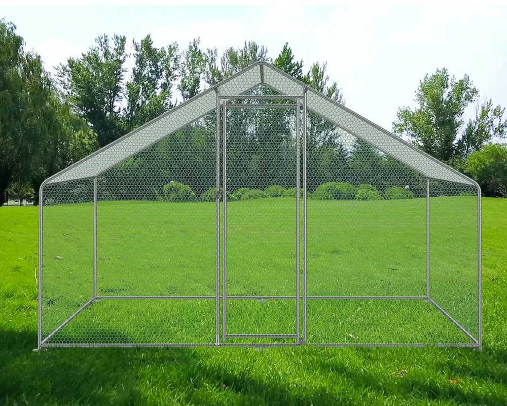 Wiesenfield Voljeras, gardas, narvas vištoms ir viščiukams, 309x200x205cm