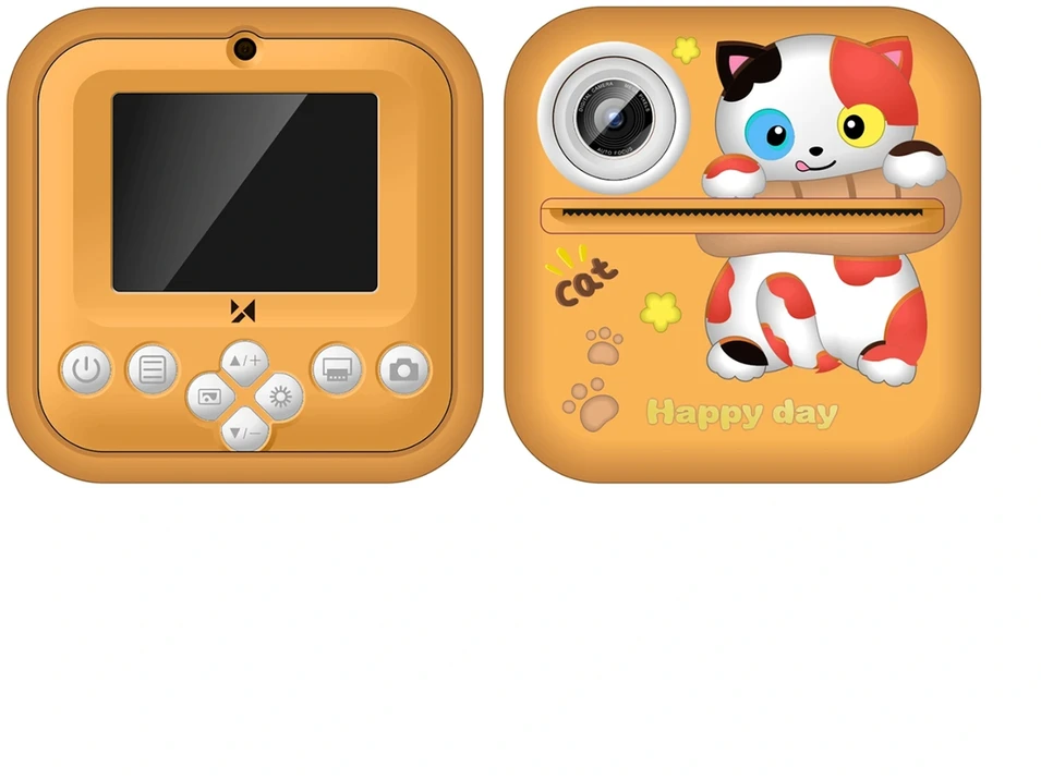 Wozinsky WDT-05 Thermal Spausdintuvas Camera for Kids - Oranžinis