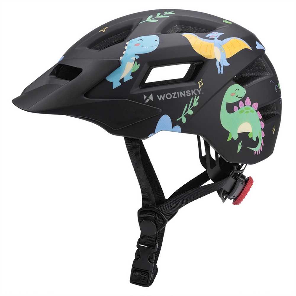 Sauso tipo MTB šalmas Wozinsky su reguliuojamais dirželiais 48–52 cm – pėda