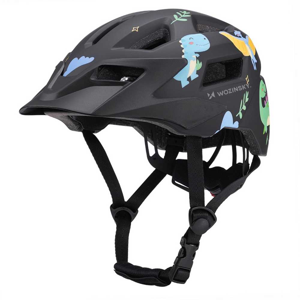 Sauso tipo MTB šalmas Wozinsky su reguliuojamais dirželiais 48–52 cm – pėda