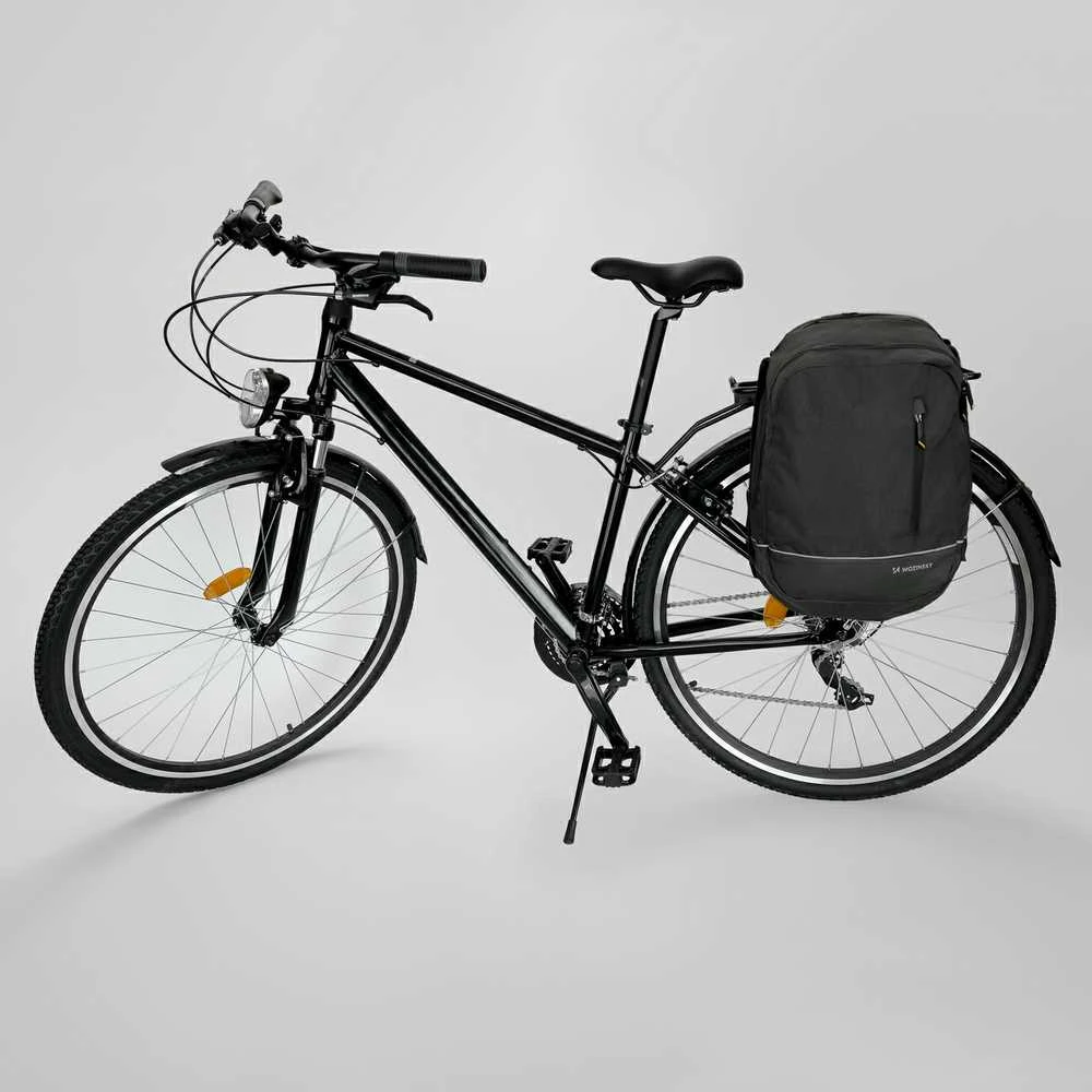 Wozinsky Double Bike Bag Backpack 2in1 30l Juodas (WBB30BK)