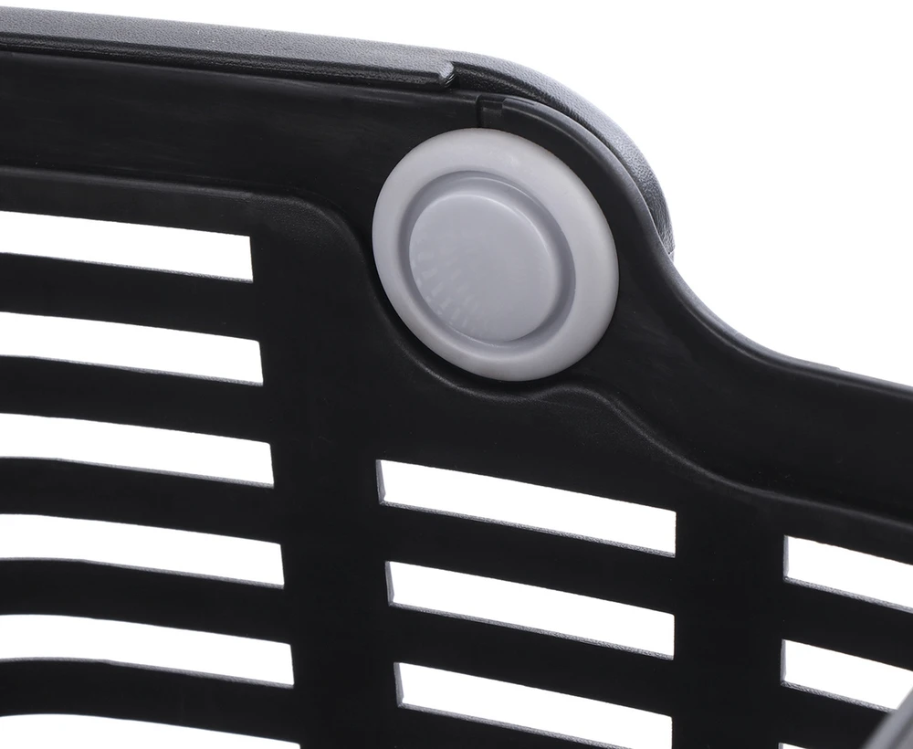 Wozinsky WKR-PK plastikas handlebar bicycle basket - juodas