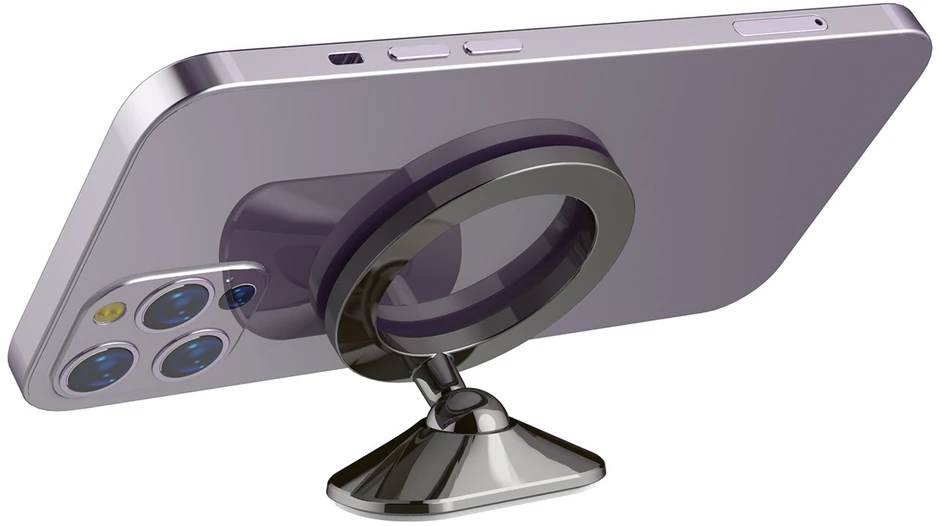 Wozinsky WPT-D19 „MagSafe“ suderinamas automobilio laikiklis – pilkas