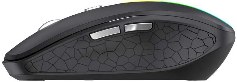 Wozinsky WMGK-1132 Bevielė pelė su RGB apšvietimu - Juoda