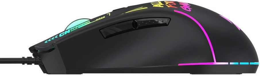 Wozinsky WMGK-7200 su laidu Optinė pelė žaidimams 7200 DPI - Juodas