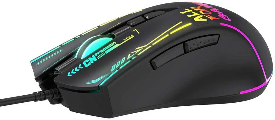 Wozinsky WMGK-7200 su laidu Optinė pelė žaidimams 7200 DPI - Juodas