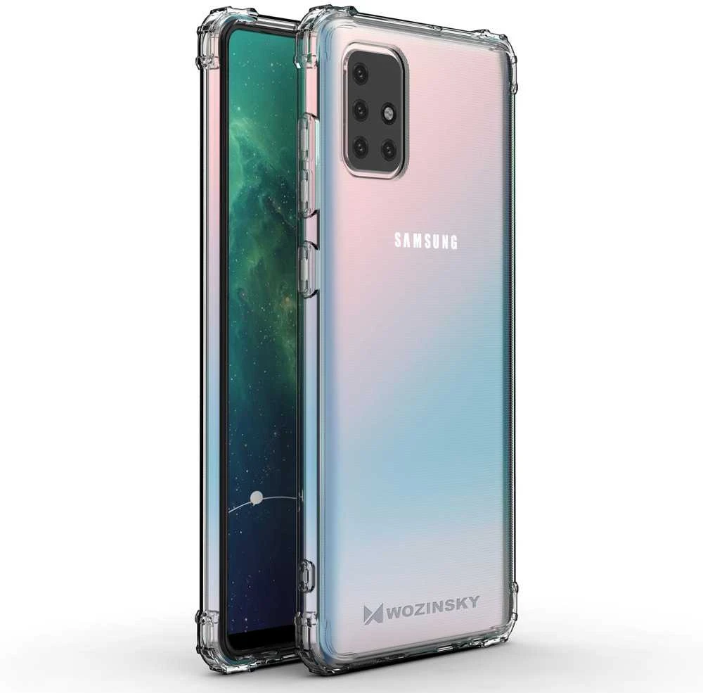 Dėklas Wozinsky Pancerne „Samsung Galaxy A72 4G Anti Shock“ permatomas