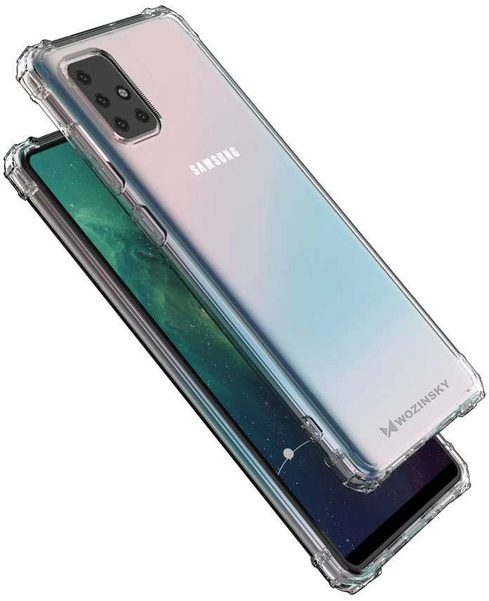 Dėklas Wozinsky Pancerne „Samsung Galaxy A72 4G Anti Shock“ permatomas