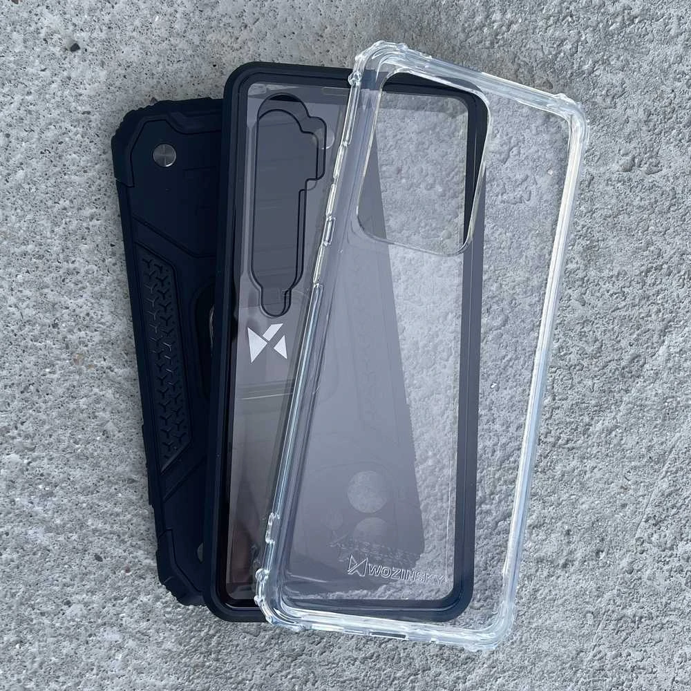 Dėklas Wozinsky Pancerne „Samsung Galaxy A72 4G Anti Shock“ permatomas