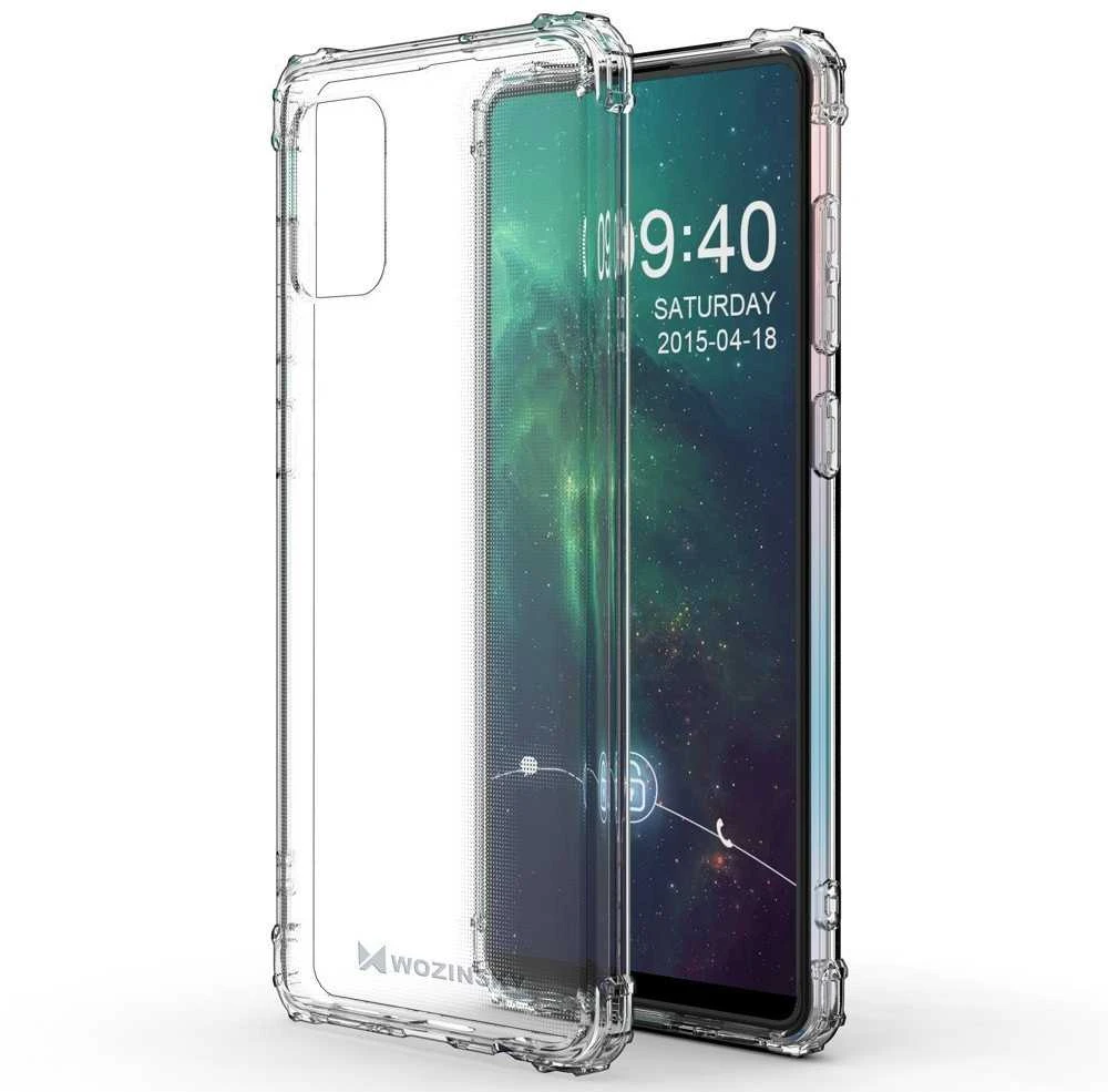 Dėklas Wozinsky Pancerne „Samsung Galaxy A72 4G Anti Shock“ permatomas