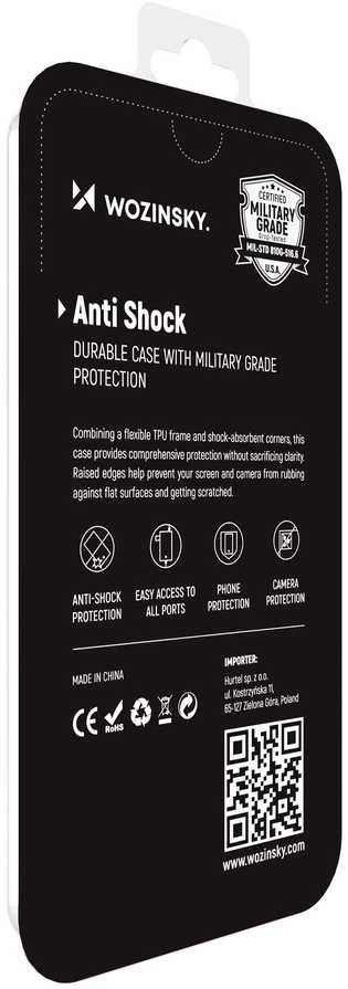 Dėklas Wozinsky Pancerne etui do Xiaomi Mi 11 Anti Shock permatomas