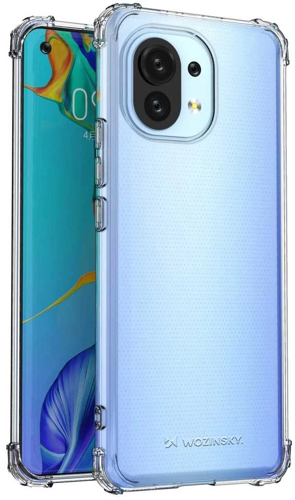 Dėklas Wozinsky Pancerne etui do Xiaomi Mi 11 Anti Shock permatomas
