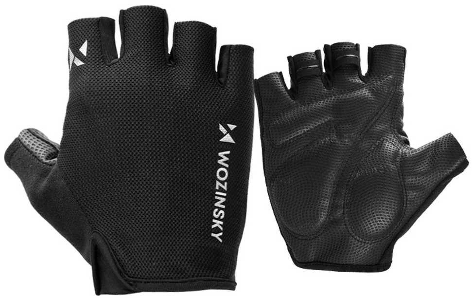 Wozinsky WRR-01L cycling pirštinės dydis L - juodas