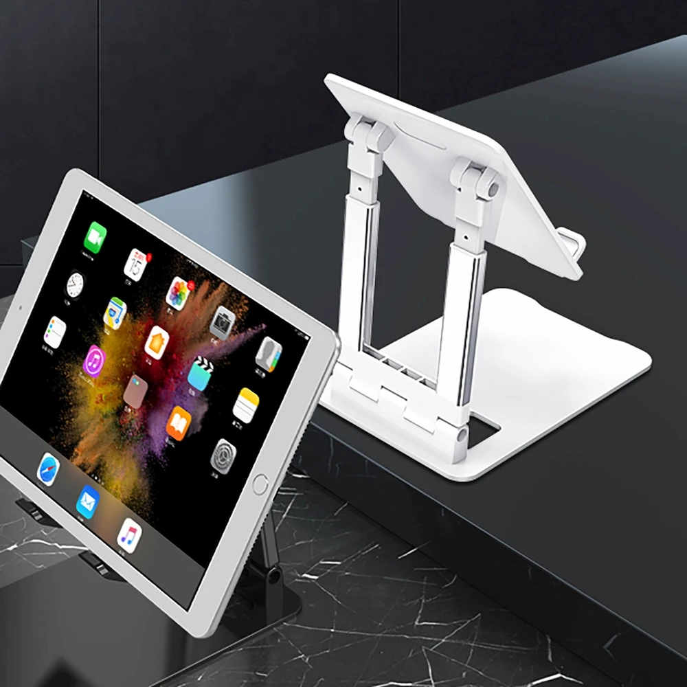 Wozinsky WPT-K28 Desk Stand for Phone Planšetė Išmanusis telefonas Holder Foldable - Baltas