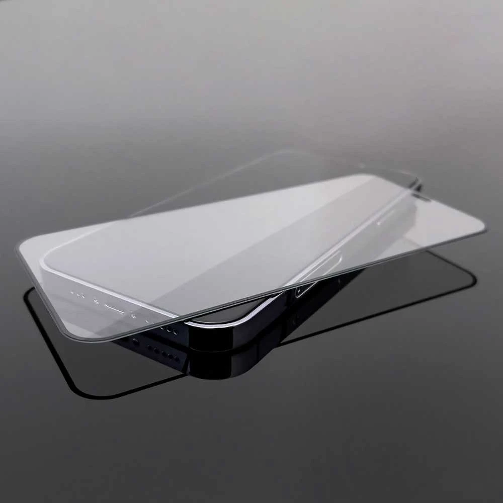 Dėklas Wozinsky Patvarus viso ekrano grūdintas stiklas su rėmeliu, skirtas Xiaomi Mi Band 8 Full Glue juodai