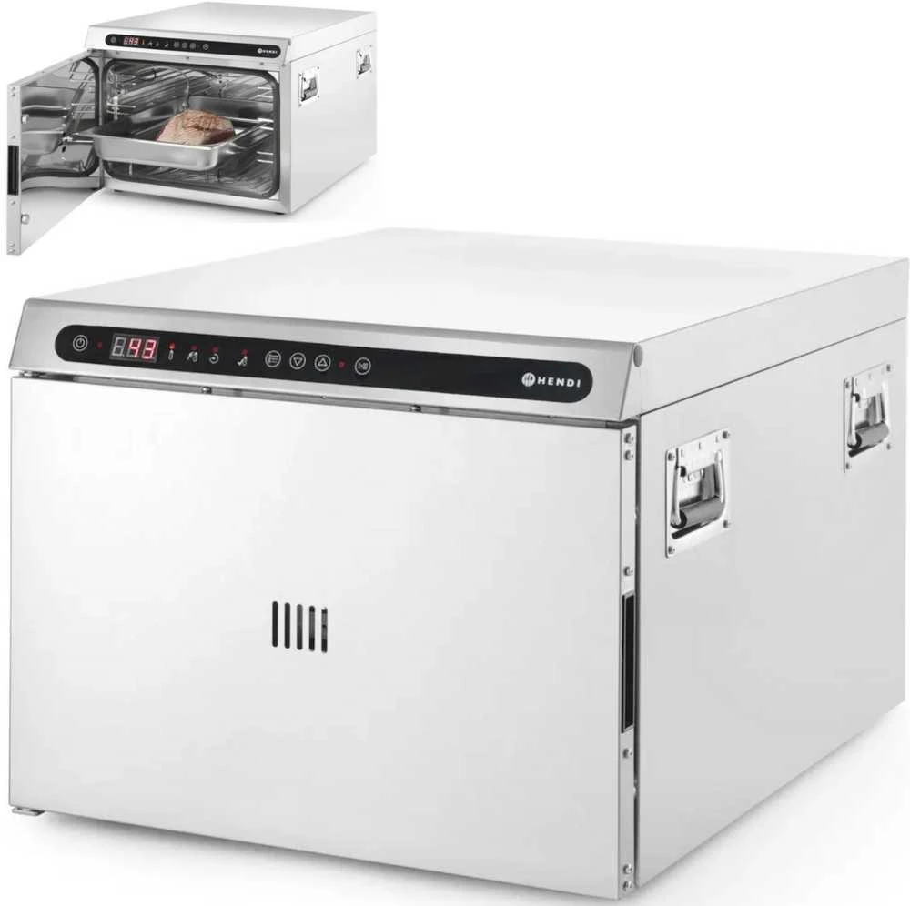 Žemos temperatūros kepimo orkaitė Sous Vide GN1/1 1200W - Hendi 225479