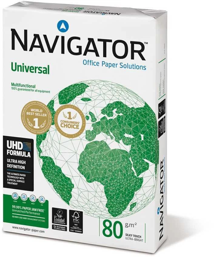Navigator Popierius A4, 80 g/m2, 500 lapų