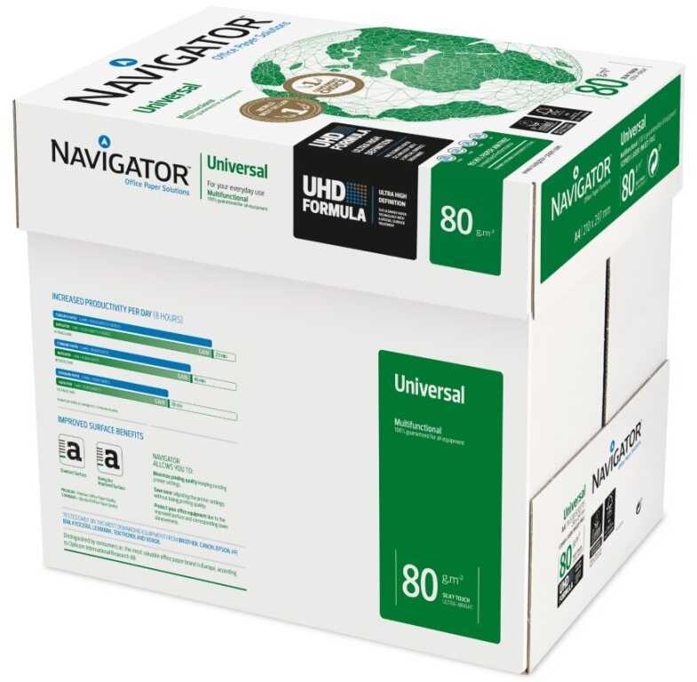 Navigator Popierius A4, 80 g/m2, 500 lapų