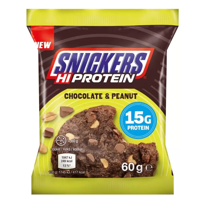 Lot De 12 Barres Protéinées Snickers White High Protein - Saveur Chocolat Blanc & Cacahuète (60g Chacune)