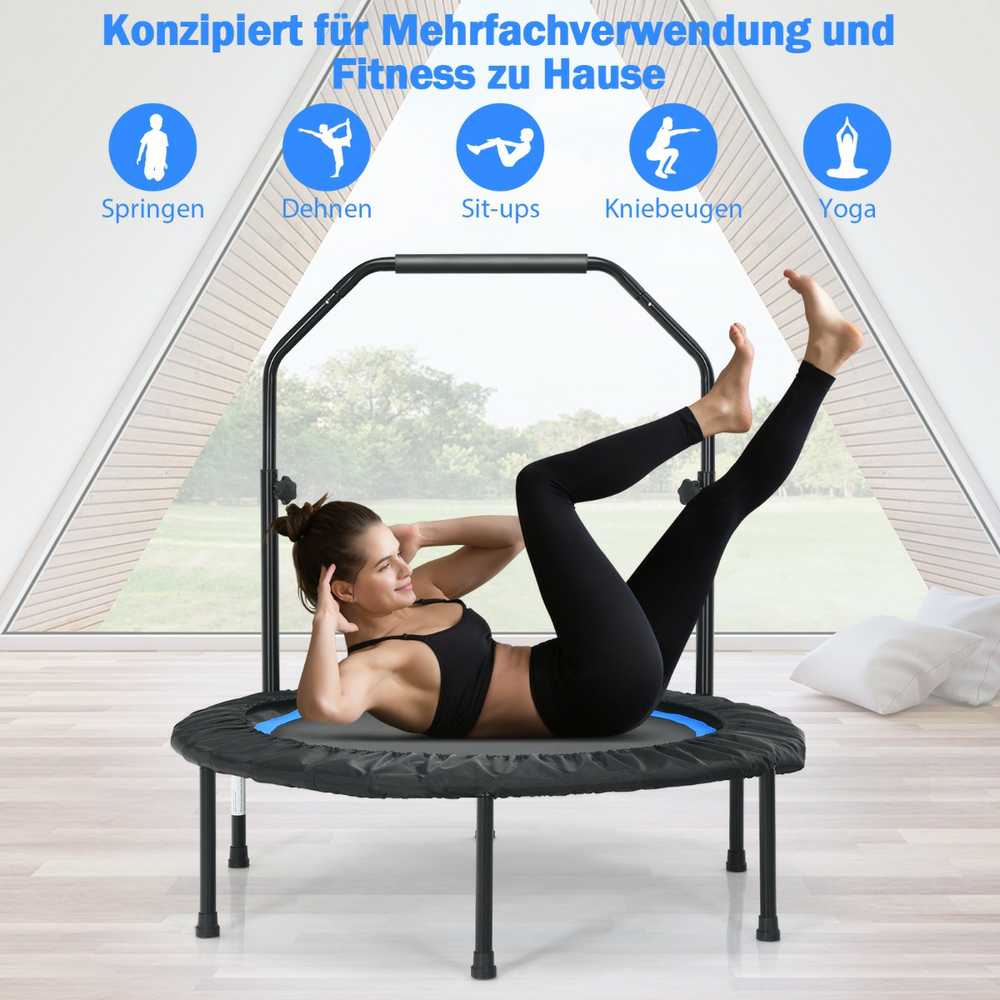 Bonideco Select Fitneso batutas 101x130,5cm., juodos/mėlynos spalvos