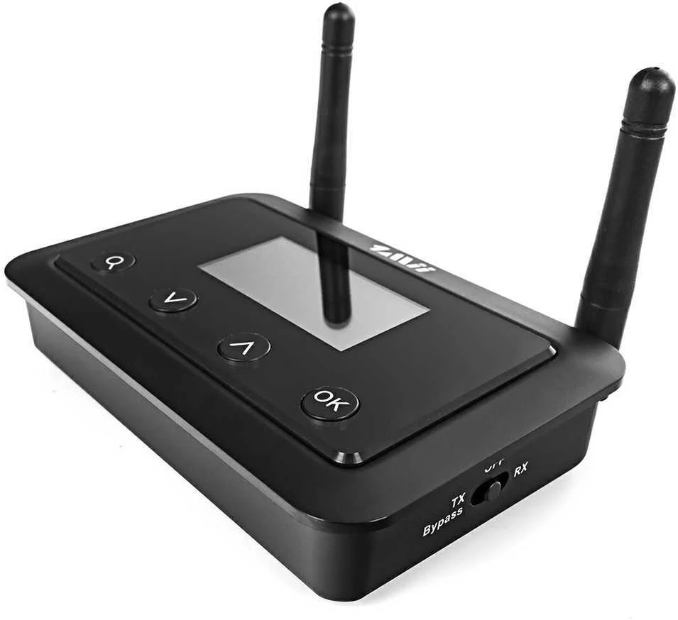 1Mii B03+ „Bluetooth“ siųstuvas-imtuvas su LCD ekranu, 50 m