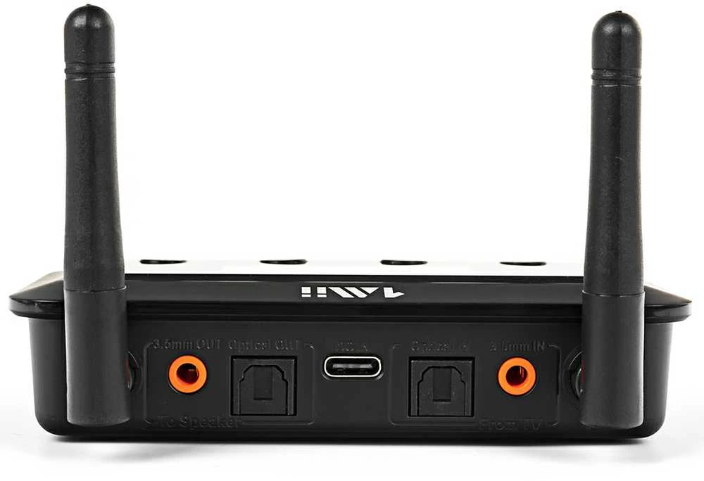 1Mii B03+ adapterio galinės jungtys ir antenos