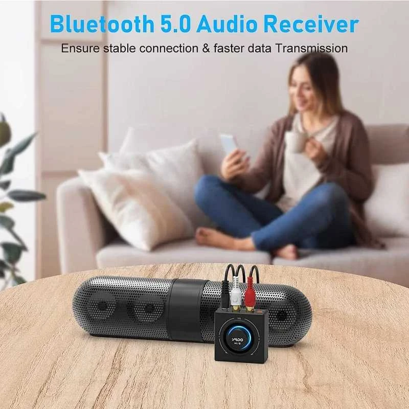 1Mii B06T3 Bluetooth 5.0 garso imtuvas 50m rankenėlė