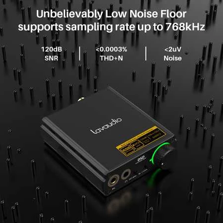 1Mii Lavaudio DS400 DAC garso konverteris su USB-C spdi/f bendraašiu ryšiu