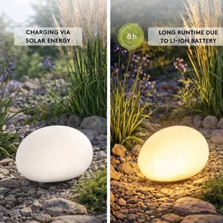 2x Półkula LED Goobay 24cm do ogrodu RGBW