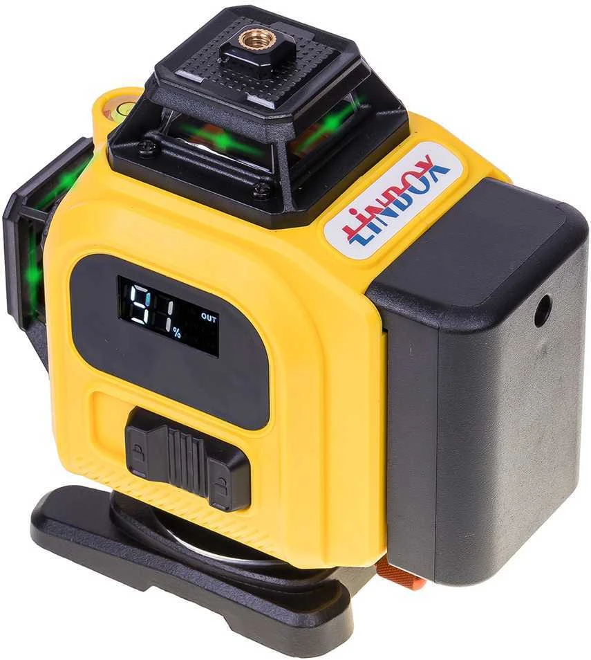 4D lazerinis nivelyras ECO 3 su dėklu