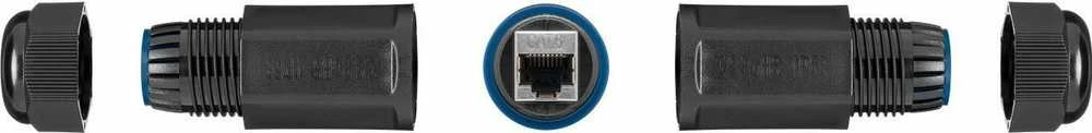 Goobay RJ45 jungtis 2x lizdai IP68