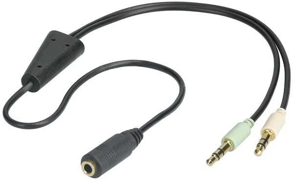Goobay 3,5 mm garso skirstytuvas su dviem kištukais