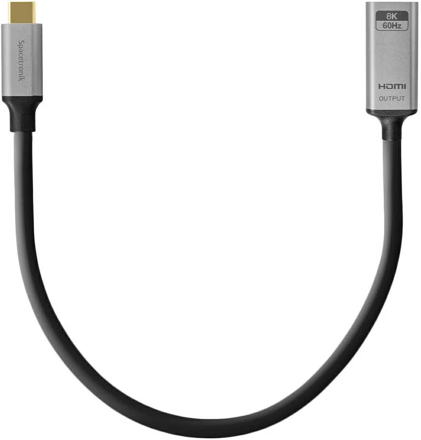 USB-C į HDMI 8K adapteris su aliuminio korpusu